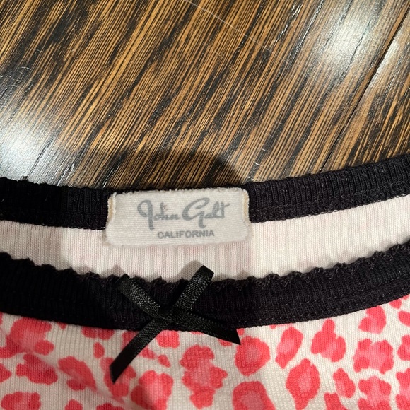 Brandy Melville Belle Cheetah Tank hot pink - Picture 3 of 3